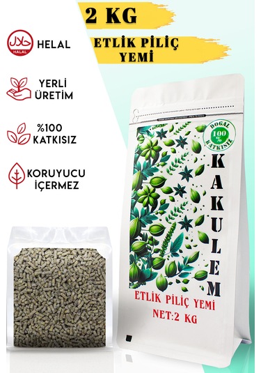 Kakulem Sertifikal Etlik Tavuk Civciv Piliç Yemi 2 Kg
