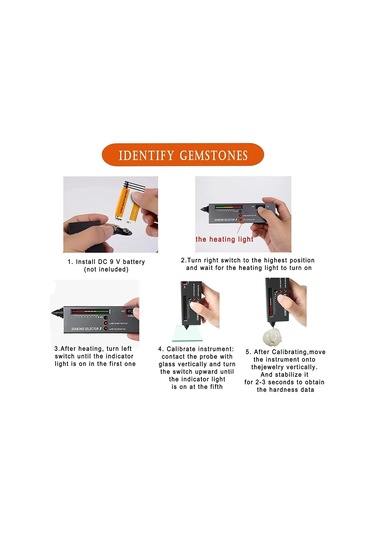 Conventions1 Elmas Test Cihazı Yüksek Doğruluk Elmas Test Cihazı