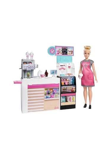 Barbie'Nin Kahve Dükkanı Oyun Seti