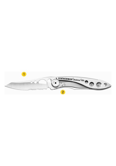 Leatherman Skeletool Kbx Kamp Çakı 2f Gümüş Gümüş