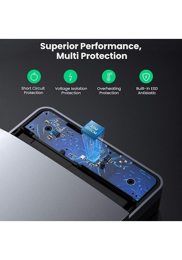 Ugreen 70798 Type-C Gen2 Sata 3.5 & 2.5İnç Ssd Harddisk Kutusu