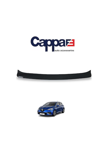 Cappafe Renault Clio 5 Arka Tampon Eşiği Koruma Mat Siyah 2020-› N11.21403