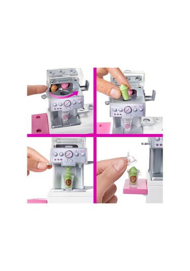 Barbie'Nin Kahve Dükkanı Oyun Seti
