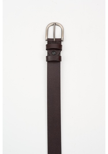 Erkek Kahverengi Deri Kemer 112545 Kahverengi