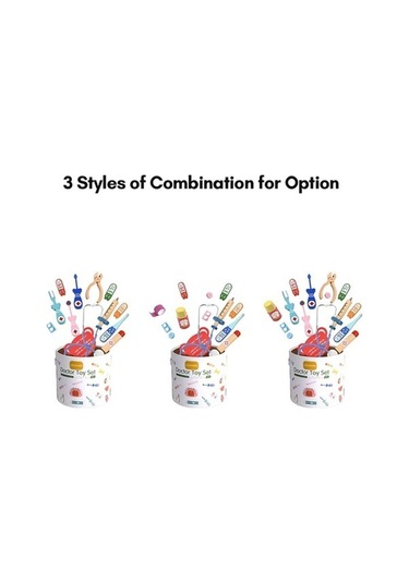 Fastbuy Çocuklar Gerçekçi Diş Hekimi Doktor Seti, Stetoskop, Çok Renkli