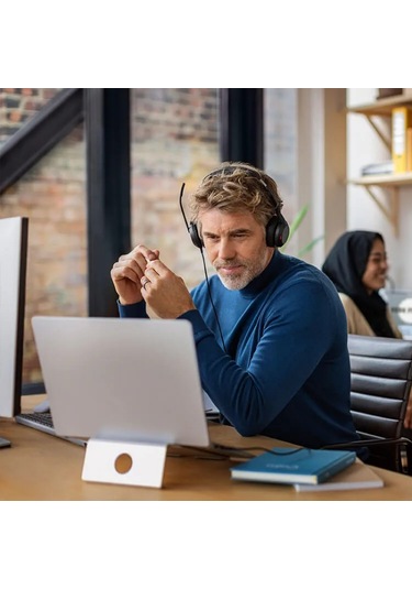 Jabra Evolve2 50 Duo Usb Ms Kablolu Kulak Üstü Kulaklık