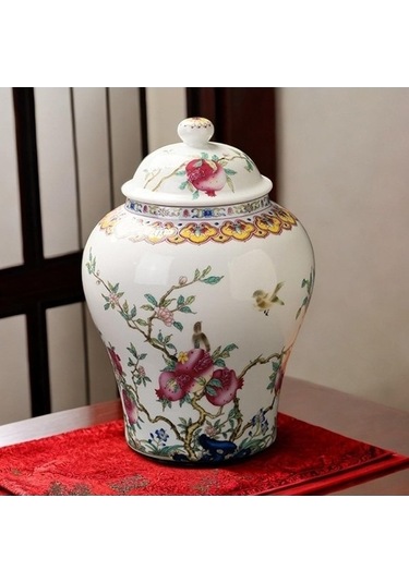 Tongxida Bosphorusboutique Zencefil Teneke Suntek Seramik Renkli Porselen Kutu Kavanoz De Çok Çin Çay Bosphorusboutique Tp Ço Çok Renkli