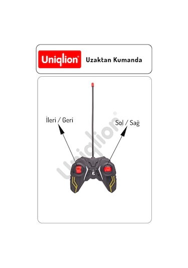 Uzaktan Kumandalı Işıklı Spor Araba