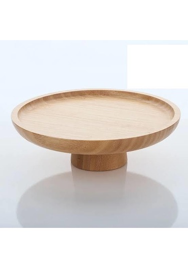 Mien-1294 20cm Bambu Yuv. Sunumluk Ahşap