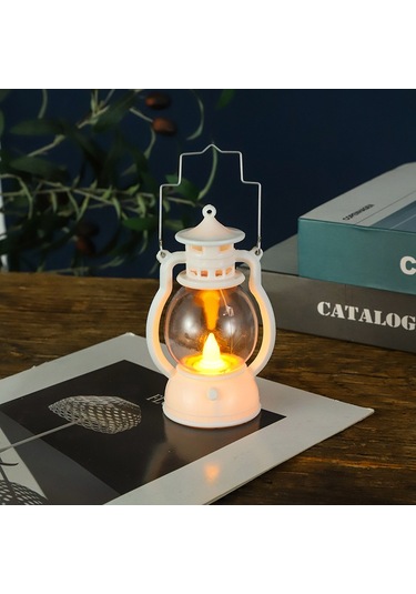 Xindoker Klasik Bakır Renkli Led Feneri - Oyun Sahnaları, Dekor Ve Stüdyo Için Stüdyo Aydınlatma Aracı Diğer