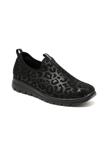Sneaker Günlük Kadın 27 T12 Ax Fly Flot Cloth Woman Black Siyah
