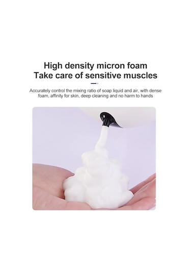 Anjiexun El Sabunu Dağıtıcısı U Şekli Otomatik İndüksiyon Güç Kaynağı Modu Beyaz