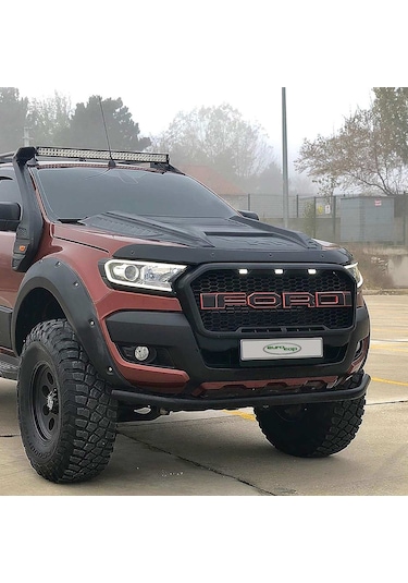 Eurocap Ford Ranger Ön Kaput Koruyucu Rüzgarlık 3Mm Abs 2016-2