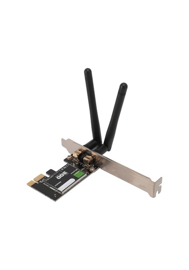 Xindoker 300mbps 802.11n Pcı-ex1 Masaüstü Kablosuz Wifi Adaptörü, 2.4ghz, Windows 7/8/10/11 Ve Linux Uyumlu, Çift Antenli