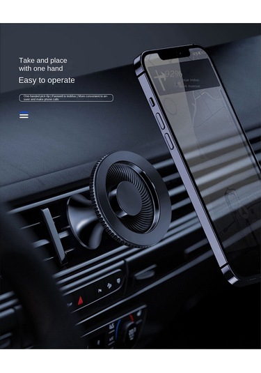 Araba Manyetik Tutucu Cep Telefonu Tutucu Evrensel Iphone/samsung İçin Siyah