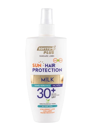 Softto Plus Güneş Koruyuculu Saç Sütü SPF30 200 ML