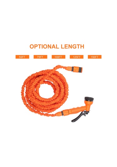 Qingmipy "7 Fonksiyonlu Genişleyen Bahçe Hortumu - 150ft Sızdırmaz, Yüksek Basınçlı, Esnek Ve Dayanıklı"