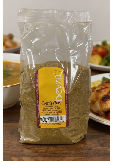 Kişniş Toz 1000 Gr Doğal Öğütülmüş Kişniş Baharatı