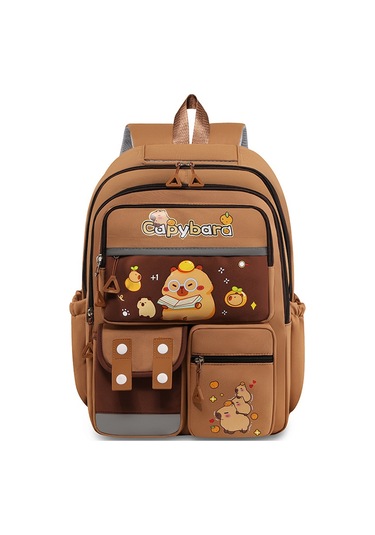 İlkokul Okul Çantası Toptan Dış Ticaret Yeni 3-6 Yaş Çocuk Sırt Çantası Kore Versiyonu Büyük Kapasiteli Hafif Eğlence Sırt Çantası Sütlü