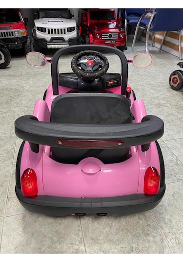 Akülü Araba Volkswagen Pembe
