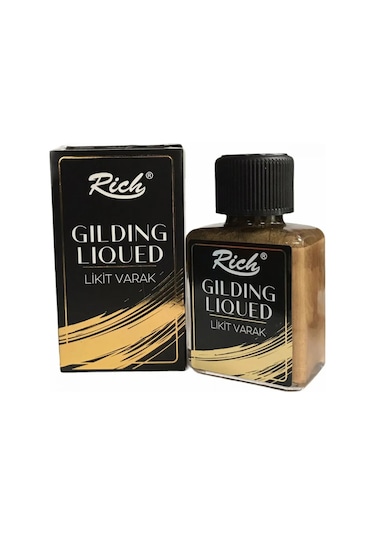 Rich Gilding Liqued Likit Varak 75Ml Antik Altın N:70021