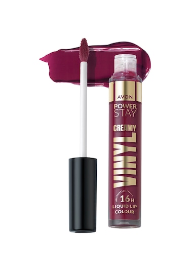 Power Stay Kremsi Vinyl Likit Ruj - In Charge Mauve 0