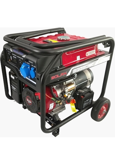 Solax YM-11000LQE Monofaze Benzinli Marşlı Jenerator