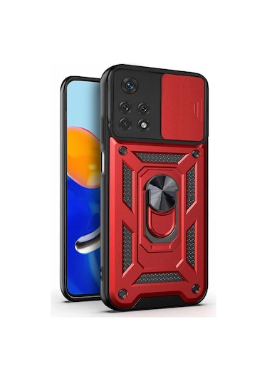 Microsonic Xiaomi Redmi Note 11 Kilif Impact Resistant Kirmizi 557082409