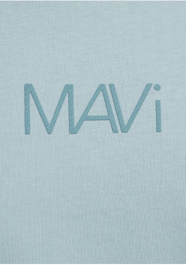 Mavi - Mavi Logo Baskılı Yeşil Tişört 1613884-71456