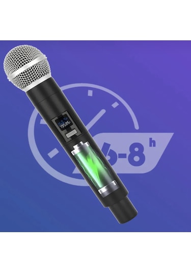 Ultratekno Wn-06 Amfi Hoparlör Ses Sistemi İçin Telsiz Mikrofon