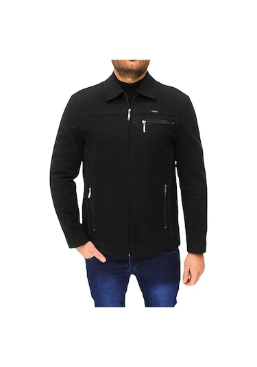 Erkek Büyük Beden Kaşe Mont 9050 Bgl-St01628 001
