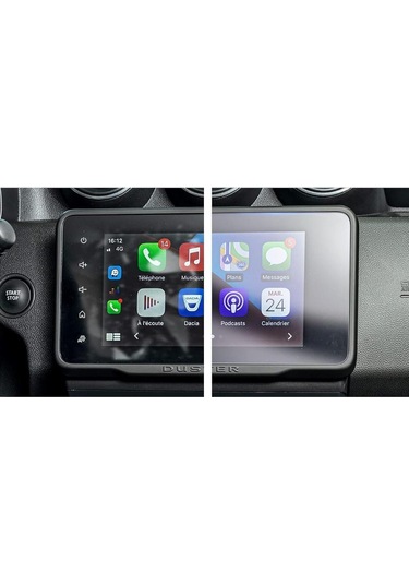 Dacia Duster Multimedya 8 İnç Ekran Koruyucu Navigasyon