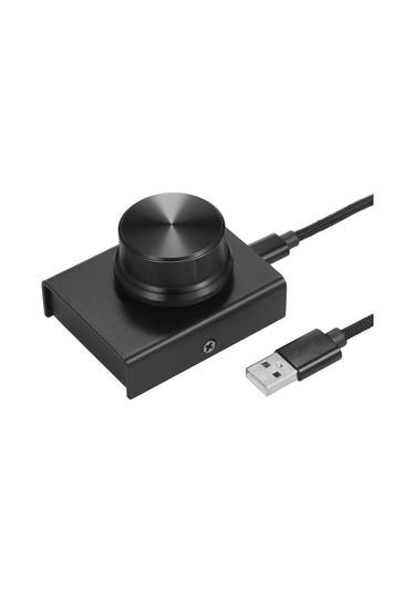 Yunboo Usb Ses Kontrol Çarkı - Bilgisayar İçin Kolay Ses Ayarı, 2m Kablo, Sessiz Mod