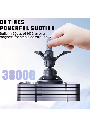 Manyetik Araç Telefon Tutucu, 360 Dönebilen Manyetik Cep Telefonu Tutucuları