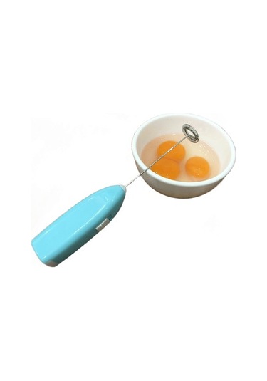 Soulader Elektrikli Portatif Mini Karıştırıcı, Yemek Çırpıcı, Mutfak Şefi İçin El Blenderı, İçecek Yoğurma Makinesi Mavi