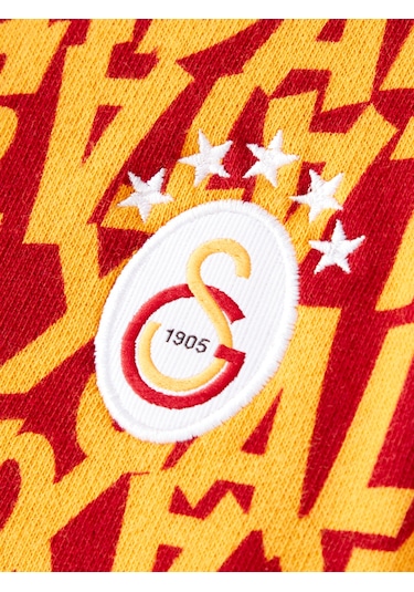 Gsstore Galatasaray Bebek Ceket B252038 Sarı - Kırmızı