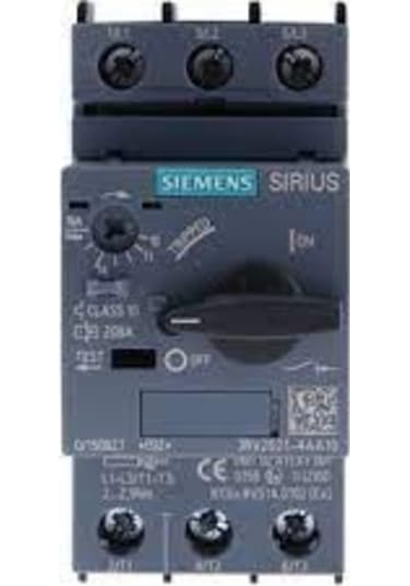 3rv2021-4aa10 Motor Koruma Şalteri 11-16a 55ka Boy S0