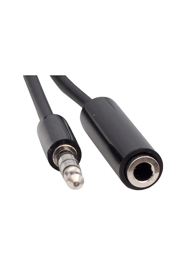 1.5 Metre 4 Boğumlu Aux Stereo 3.5mm Jack Ses Uzatma Kablosu F/m