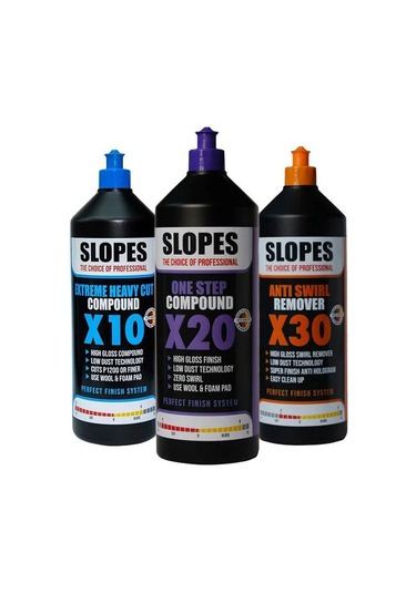 Slopes X10 + X20 + X30 1lt 3 Lü Set