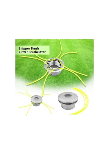 Pazly Evrensel Çim Biçme Makinesi Alüminyum Kesme Başlığı - Profesyonel Kullanım İçin