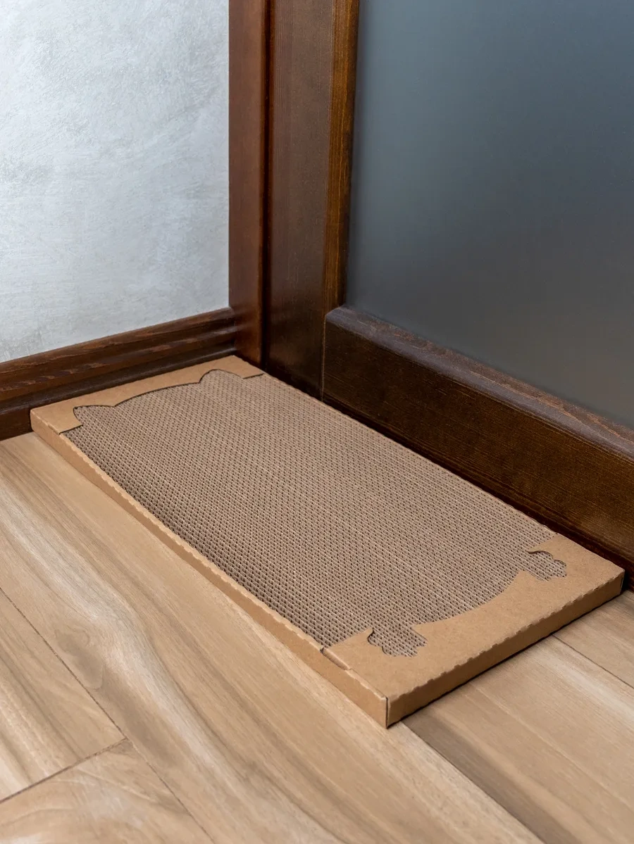 Pangur Kedi Mama Kabı Kulaklı Kırışık Karton Kedi Panguru Toguoluğu Yastığı 293410595