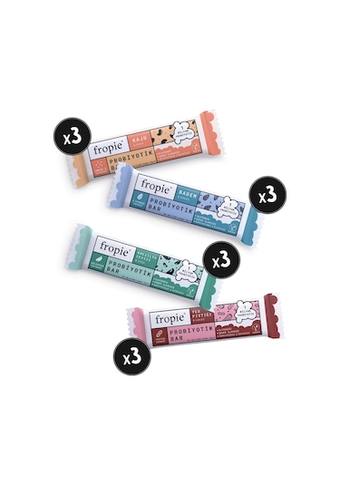 Fropie Karışık Probiyotik Bar Kutusu 12 x  35 G