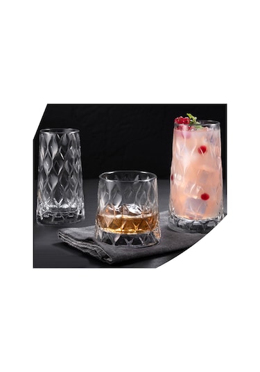 Paşabahçe Leafy Meşrubat Bardağı 450 CC 6'Lı 420955