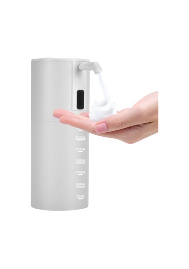 Yaozixa Otomatik Entegreli İnfrared Sensörlü Köpük Sabun Dağıtıcı 350ml Beyaz - El Temasısız, Hijyenik, Ev/banyo/mutfak Uygun Beyaz