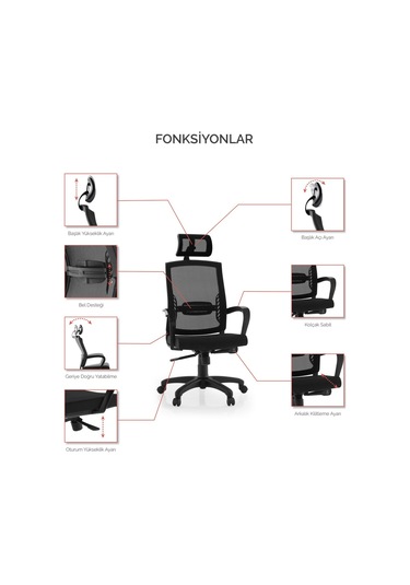 Alissa Çalışma Yönetici Koltuğu