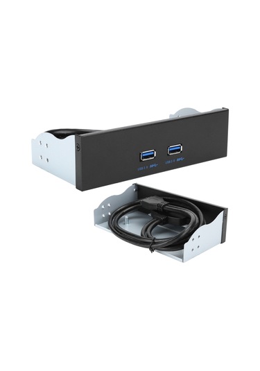 Hombey Usb 3.0 Ön Panel, Optik Disk Bölümü Yerleştirme, 2 Port, 19/20 Pin Dönüştürücü Kablosu, 5gbps Hızlı Veri Transferi