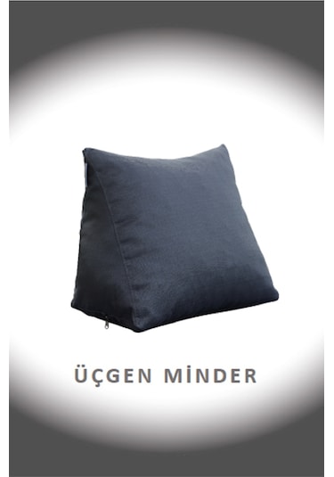 Dekosoy Üçgen Minder Antrasit