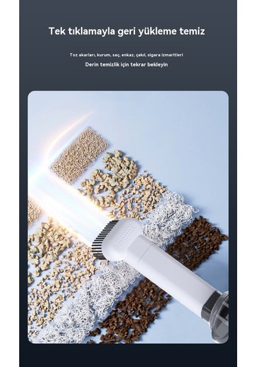 Jian Fan Araba Elektrikli Süpürge Kablosuzşarj Elektrikli Süpürge El Tipi Küçük Taşın İse Bir Güç Güçlü Emişev Arabası