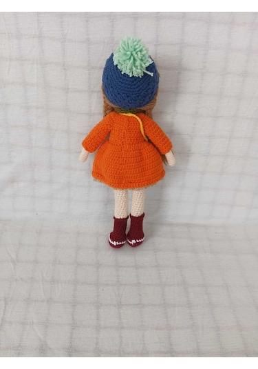 Kış Bebek Amigurumi Organik Oyuncak Bebek