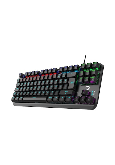 GamePower Overlord 60M Mekanik Mavi Switch Türkçe Q 88 Tuş USB Gaming Klavye